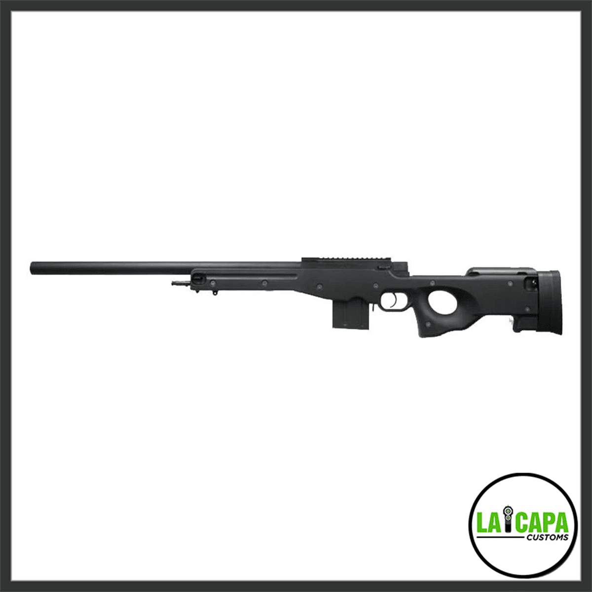 Tokyo marui L96 AWS スナイパーライフル 迷彩付属品付き L96 AWS ブラックストック - ボルトアクションエアーライフル