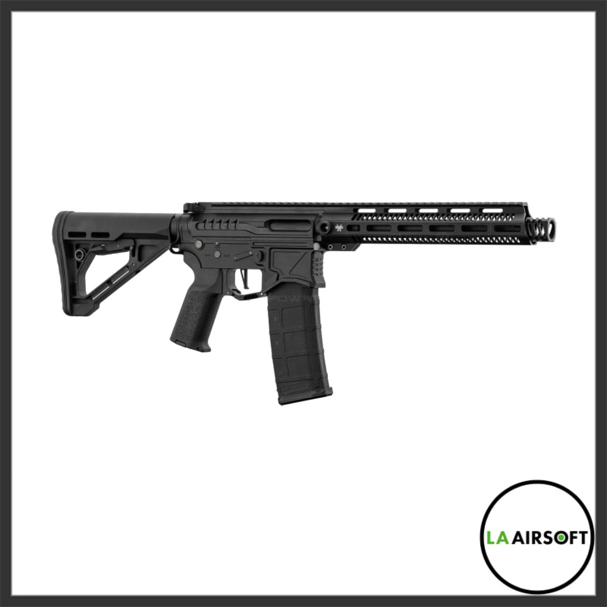 Zion Arms R15 Mod 1 Long Rail Airsoft Rifle with Delta Stock