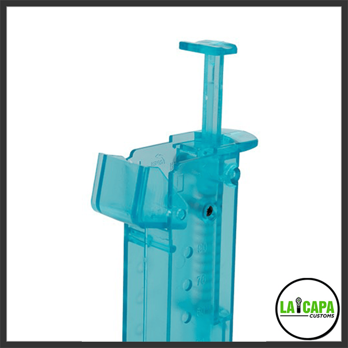 Lancer Tactical 80 round Speed loader (Light Blue)