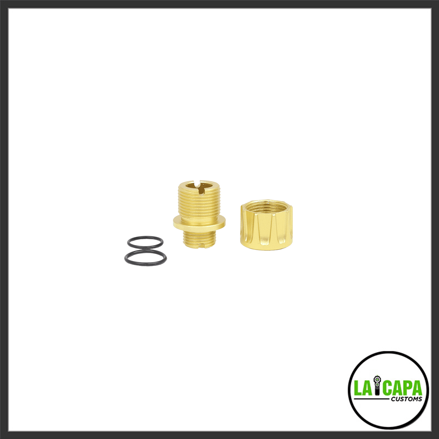 LA Capa Customs Thread Adapter - Gold