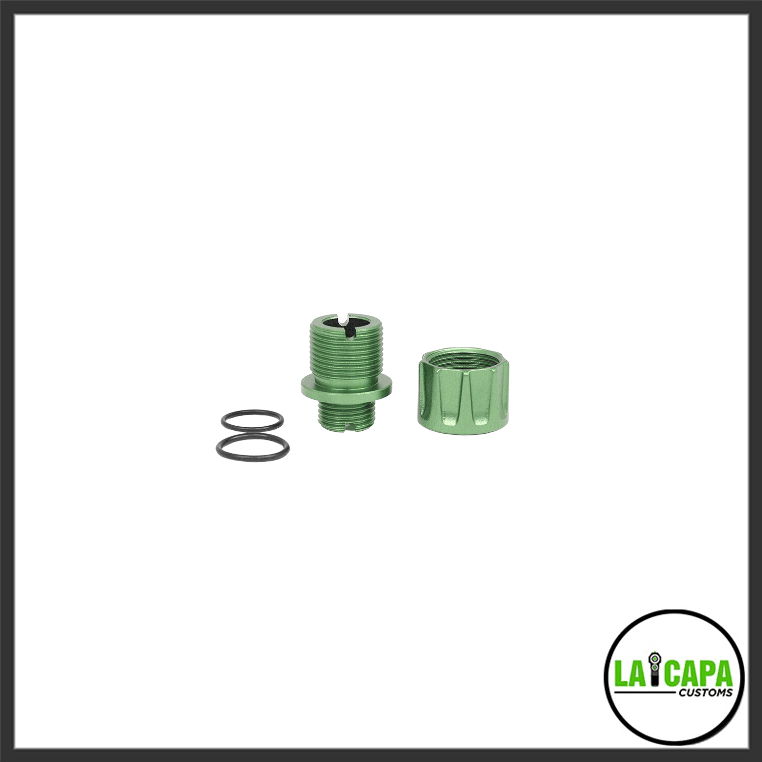 LA Capa Customs Thread Adapter - Green
