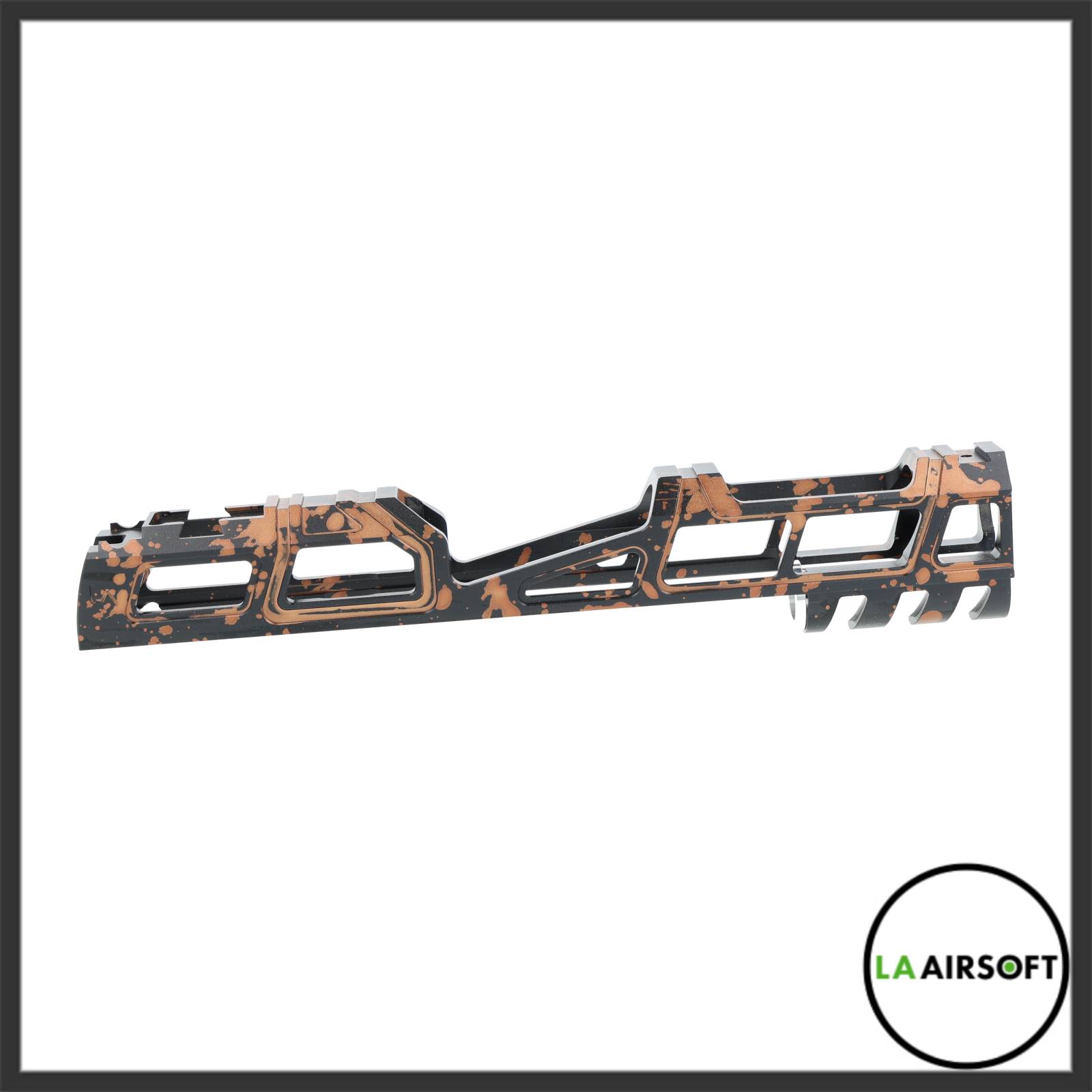 LA Capa Customs 5.1 "Hyper” Aluminum Slide (SPLATTER Edition)