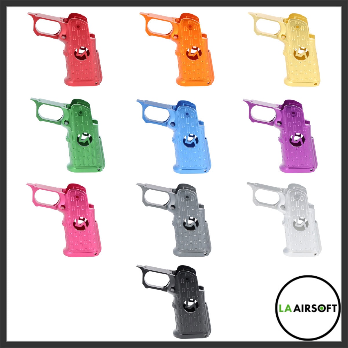 LA Capa Customs "S2" LA Cutout Aluminum Grip for Hi Capa