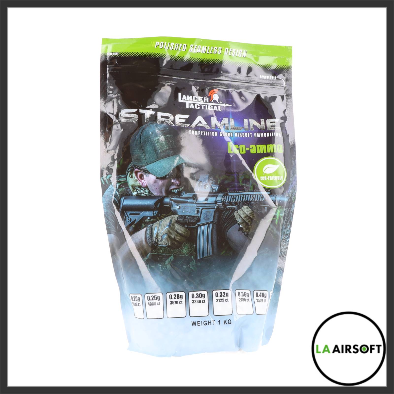 Lancer Tactical 3330rd Streamline Biodegradable BBs