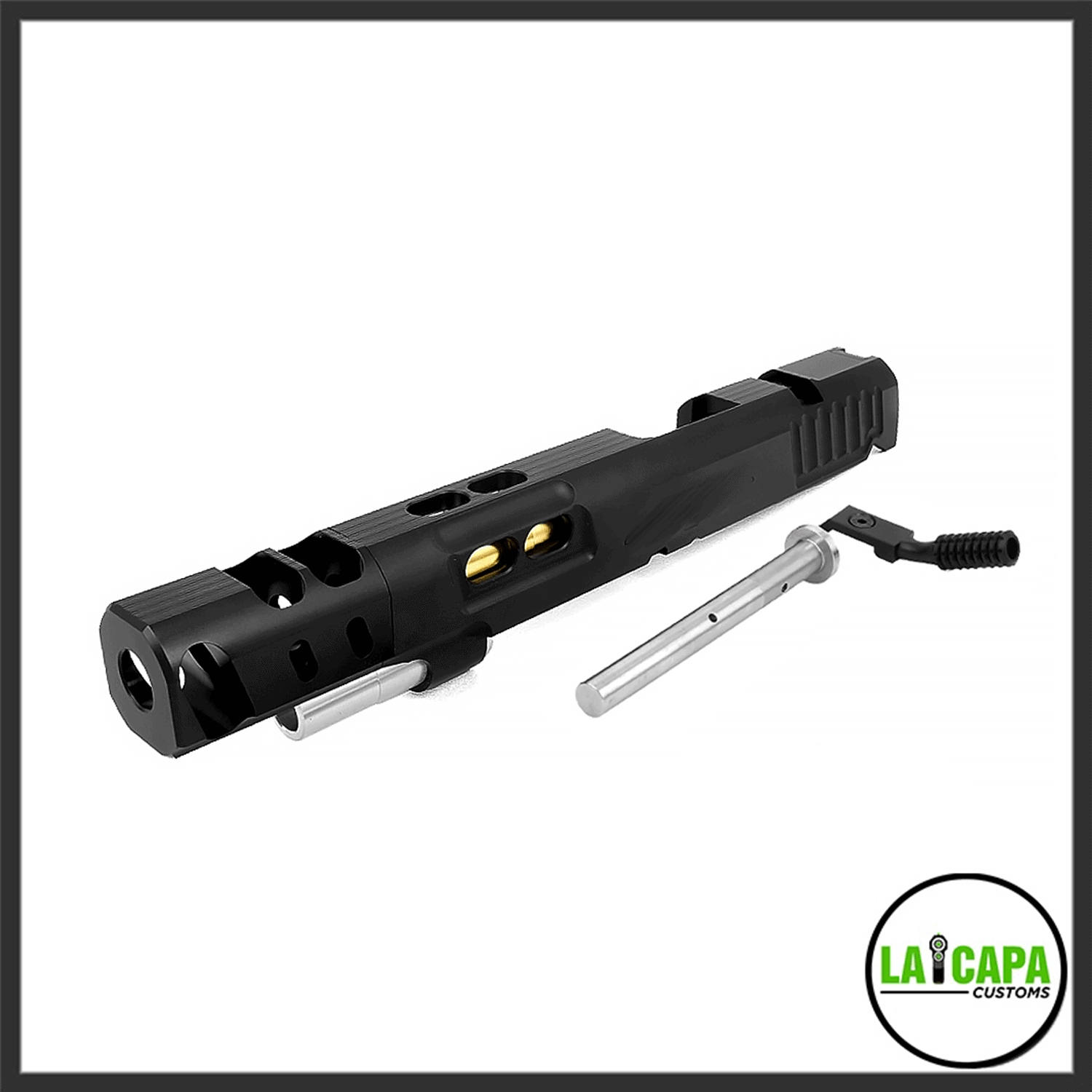 Airsoft Masterpiece S Style DVC Open Slide for Hi-CAPA (6 inch) -Black