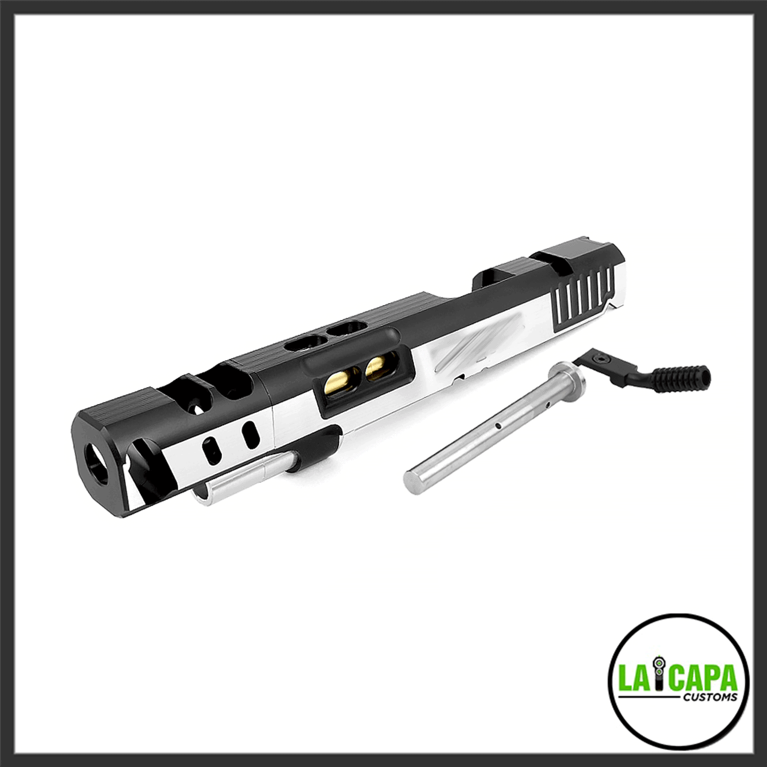 Airsoft Masterpiece S Style DVC Open Slide for Hi-CAPA (6 inch) -Two tone