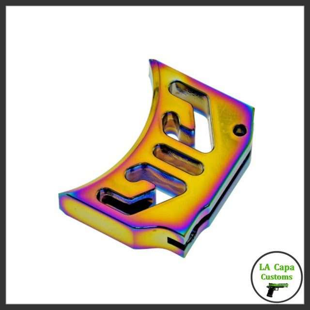 CowCow Aluminum T1 Short Trigger - Rainbow