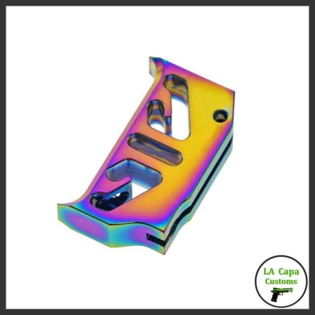 CowCow Aluminum T2 Flat Trigger - Rainbow