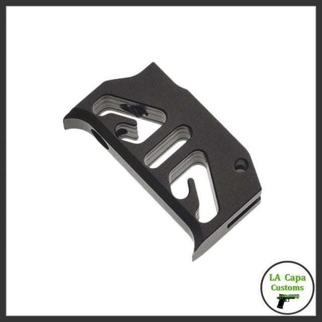 CowCow Aluminum T2 Flat Trigger - Black