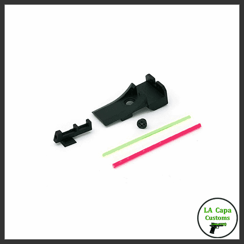 AIP Front and Rear Fiber Optic Sight Ver. 2 for 5.1 Hi Capa