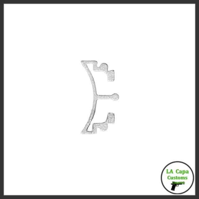 Airsoft Masterpiece Aluminum SV Puzzle Trigger Long Curve - Silver