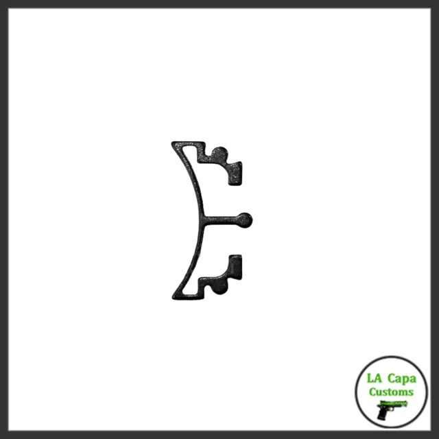 Airsoft Masterpiece Aluminum SV Puzzle Trigger Long Curve - Black