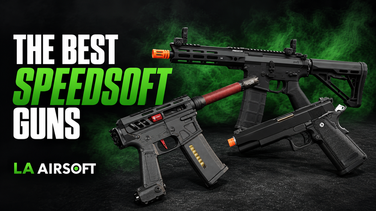 Best Speedsoft Guns: HPA, AEG & Hi-Capa Picks