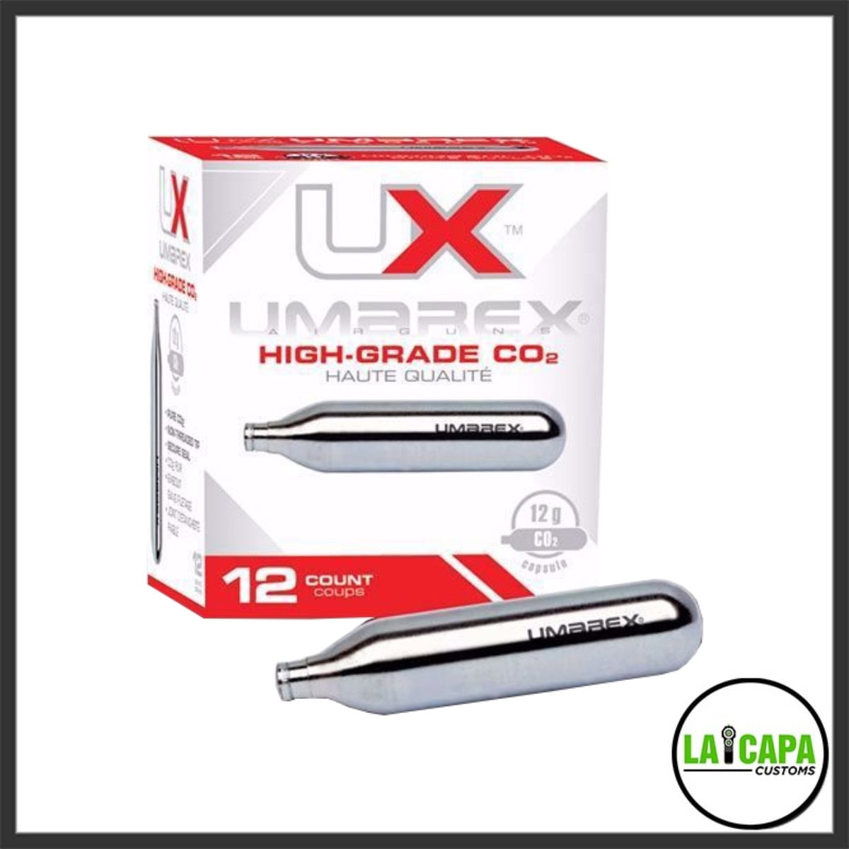 12G CO2 CYLINDERS - 12CT