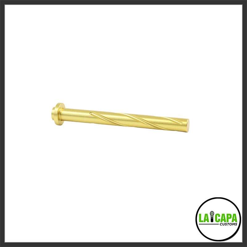 LA Capa Customs Duralumin 4.3 Guide Rod - Gold