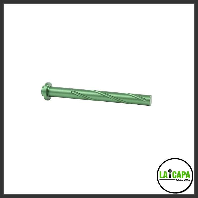 LA Capa Customs Duralumin 4.3 Guide Rod - Green