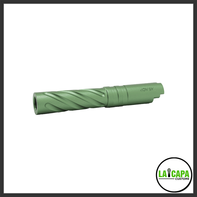 LA Capa Customs 4.3 Tornado Outer Barrel - Green