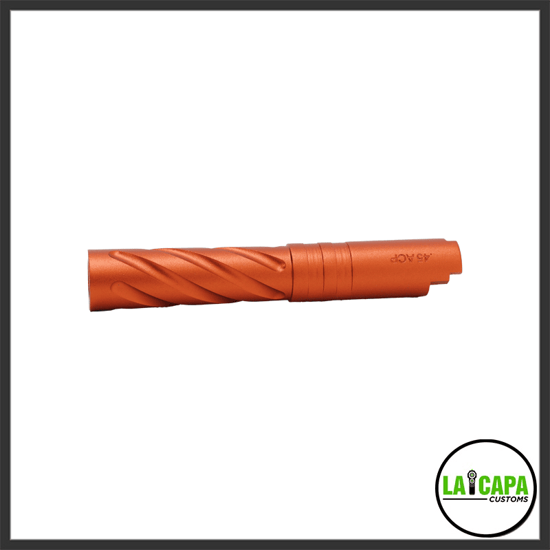 LA Capa Customs 4.3 Tornado Outer Barrel - Orange