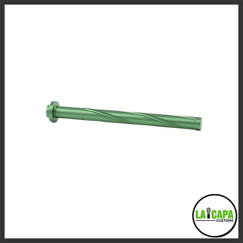 LA Capa Customs Duralumin 5.1 Guide Rod - Green
