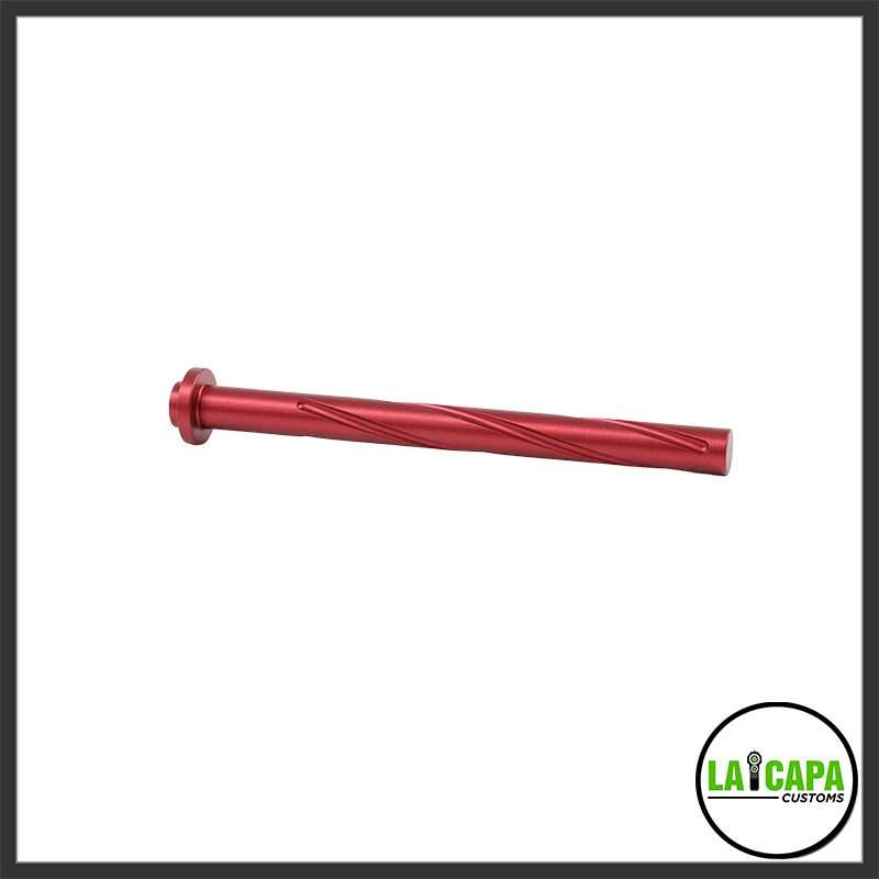 LA Capa Customs Duralumin 5.1 Guide Rod - Red