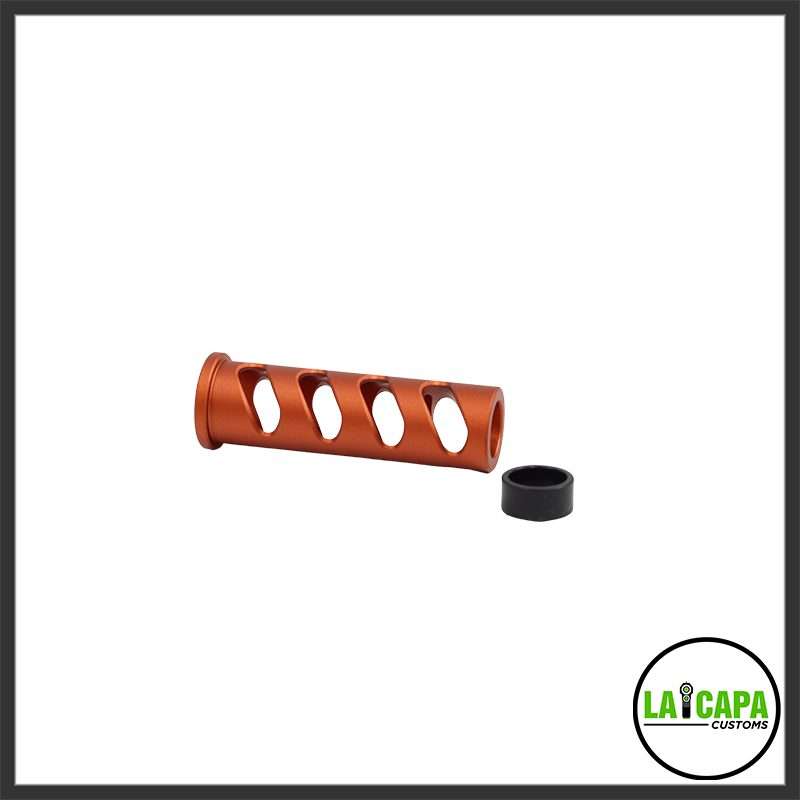 LA Capa Customs Lightweight 5.1 Guide Plug (With Delrin Ring) - Orange