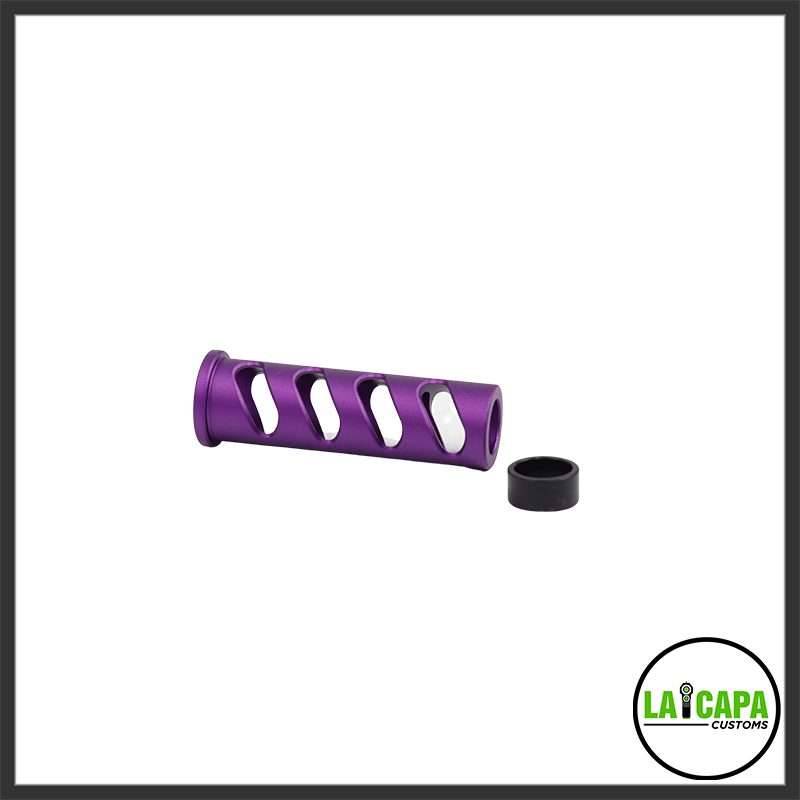 LA Capa Customs Lightweight 5.1 Guide Plug (With Delrin Ring) - Purple