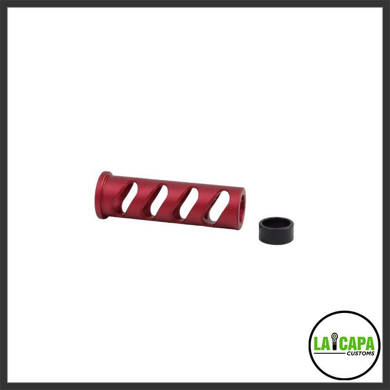 LA Capa Customs Lightweight 5.1 Guide Plug (With Delrin Ring) - Red
