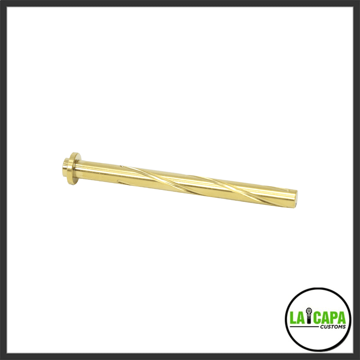 LA Capa Customs 5.1 Guide Rod - Shiny Gold