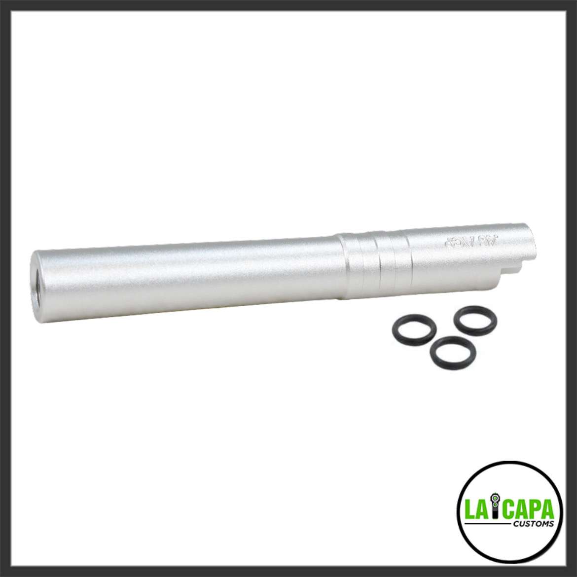 LA Capa Customs 5.1 Outer Barrel - Silver