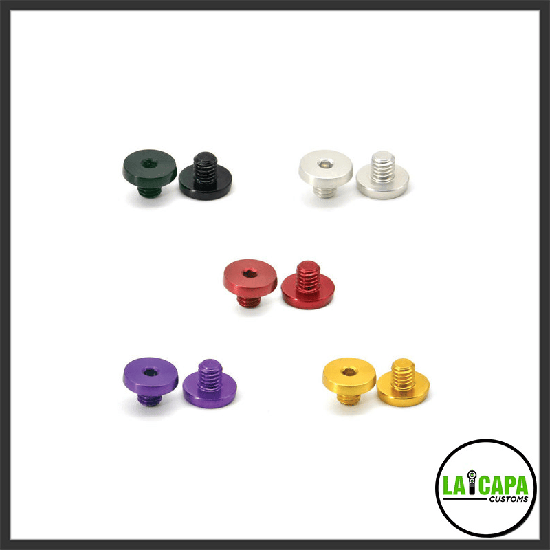 AIP 7075 Aluminum Grip Screws (Type 5) for Hi Capa