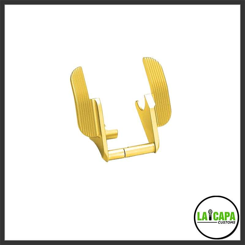 Airsoft Masterpiece SV V2 Ambi Safeties - Gold