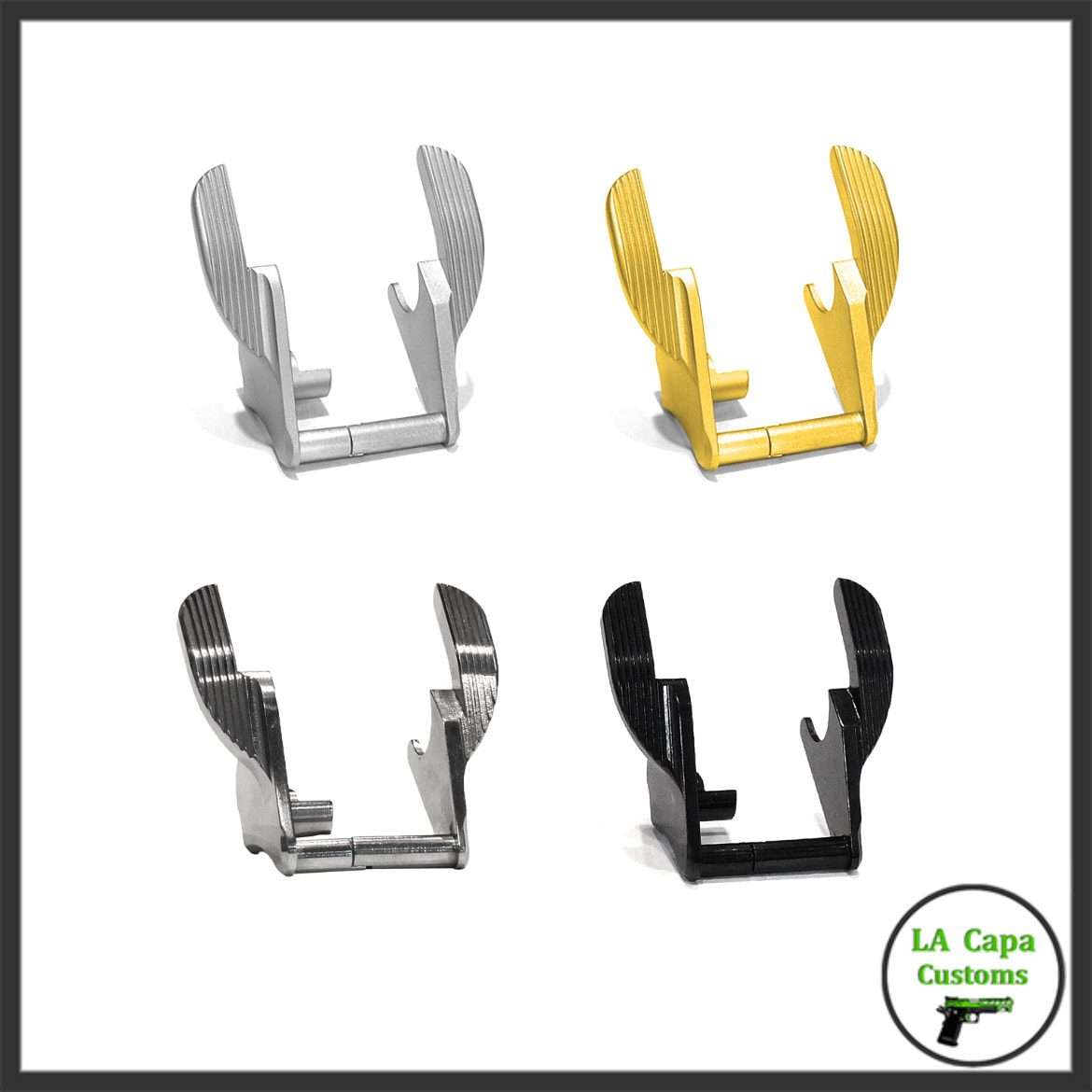 Airsoft Masterpiece Steel Ambi Thumb Safeties (S Style)