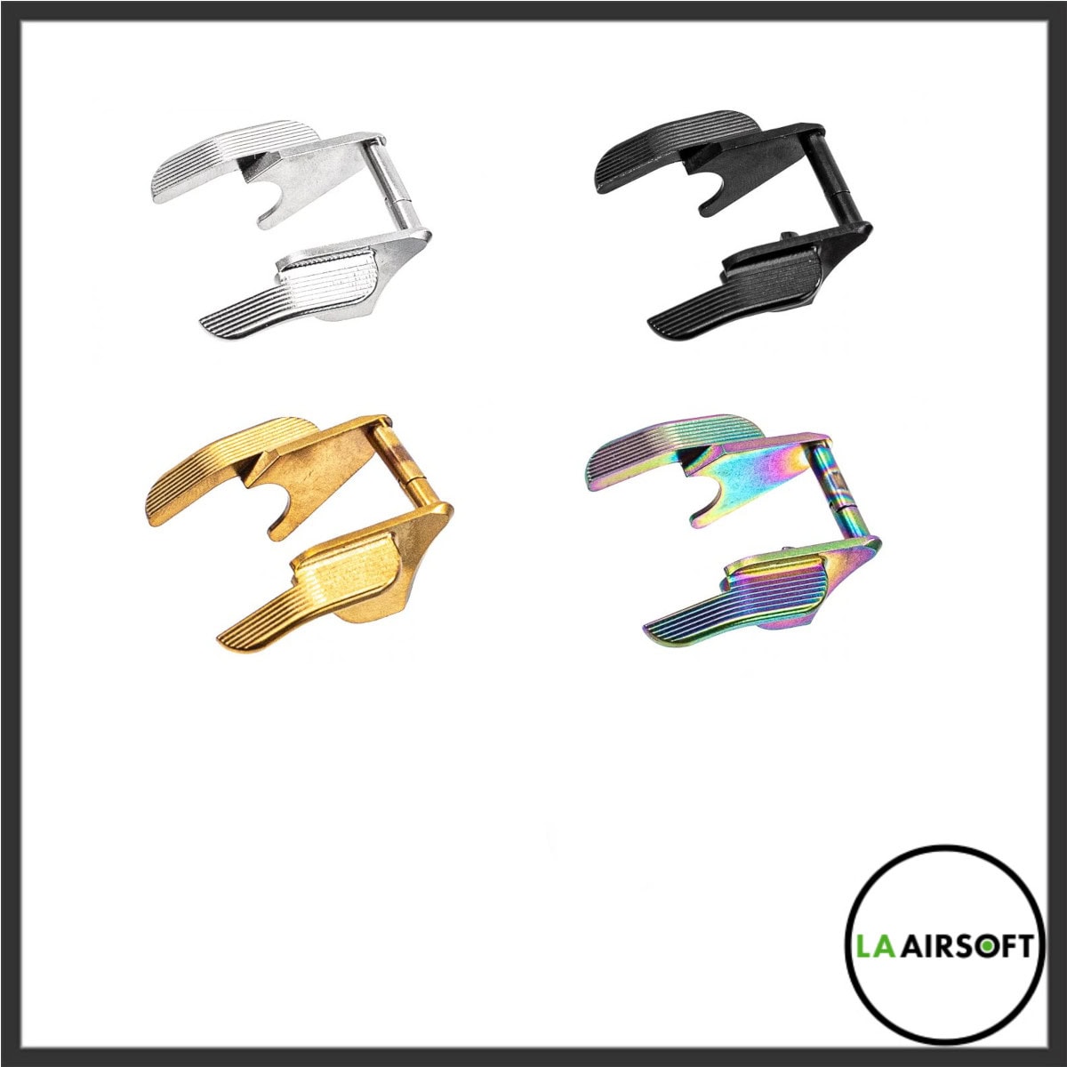 Match Grade Stainless Steel Thumb Safety