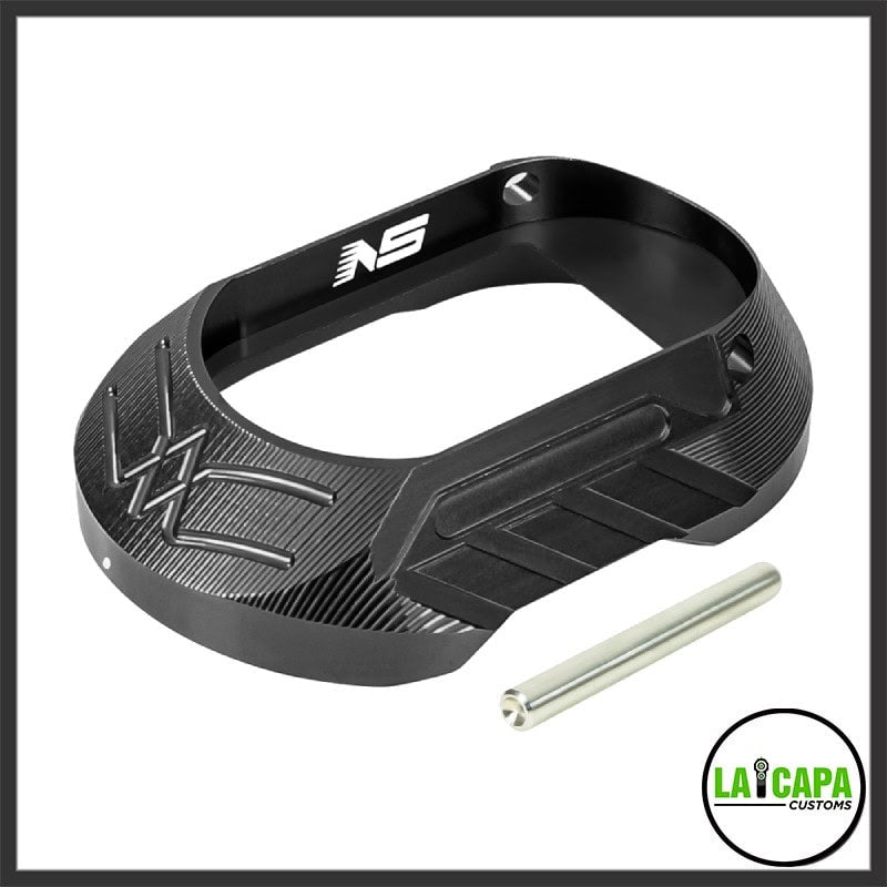 CNC Aluminum Magwell - Black