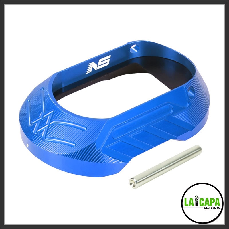 CNC Aluminum Magwell - Blue