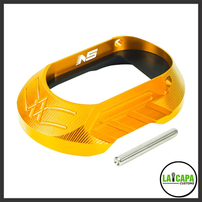 CNC Aluminum Magwell - Gold