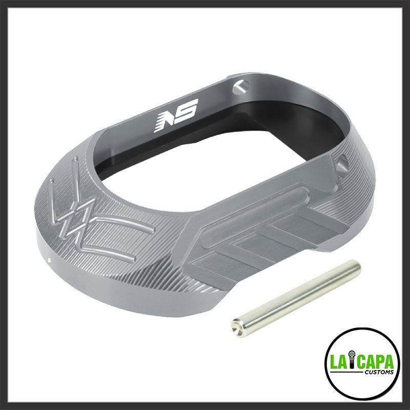CNC Aluminum Magwell - Grey