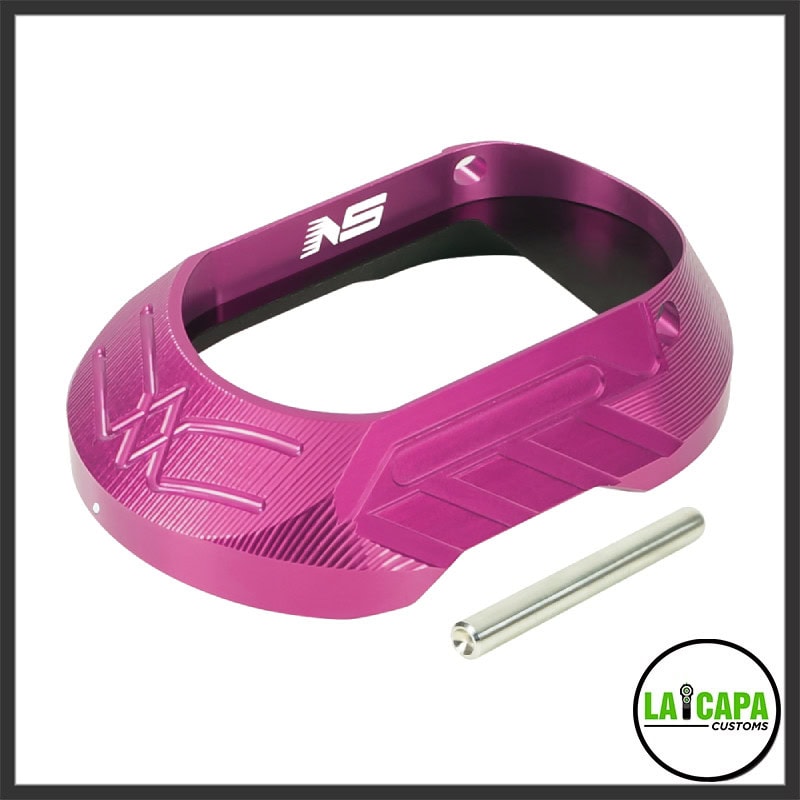 CNC Aluminum Magwell - Purple