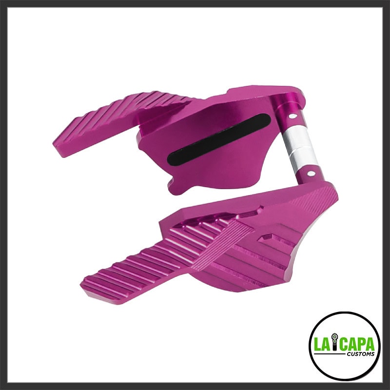 CNC Aluminum Thumb Safeties - Purple
