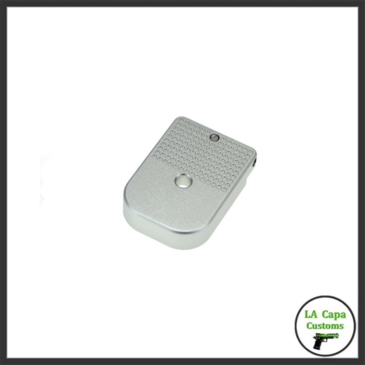 CowCow D01 Dottac Magazine Baseplate - Silver