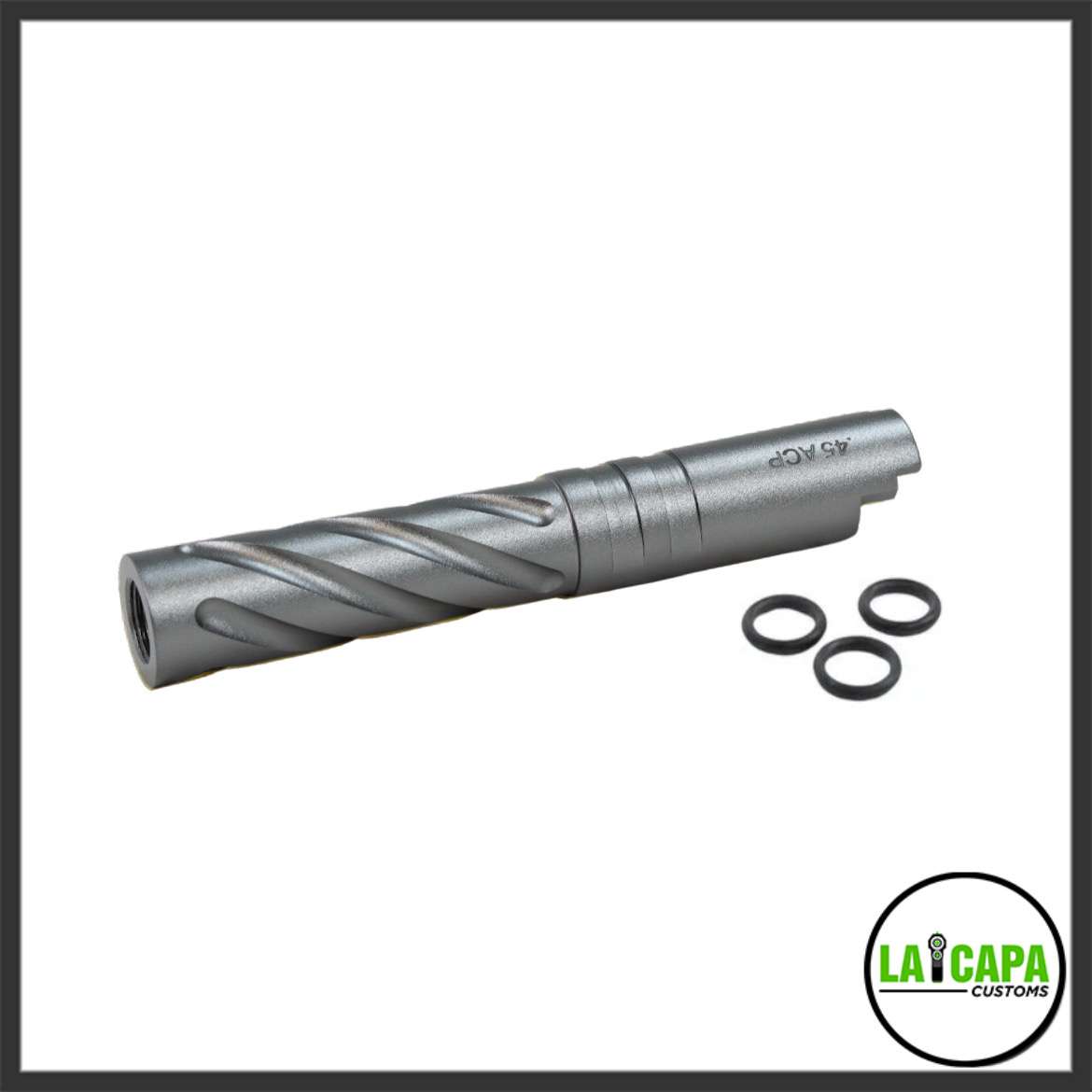 LA Capa Customs 4.3 Tornado Outer Barrel - Grey