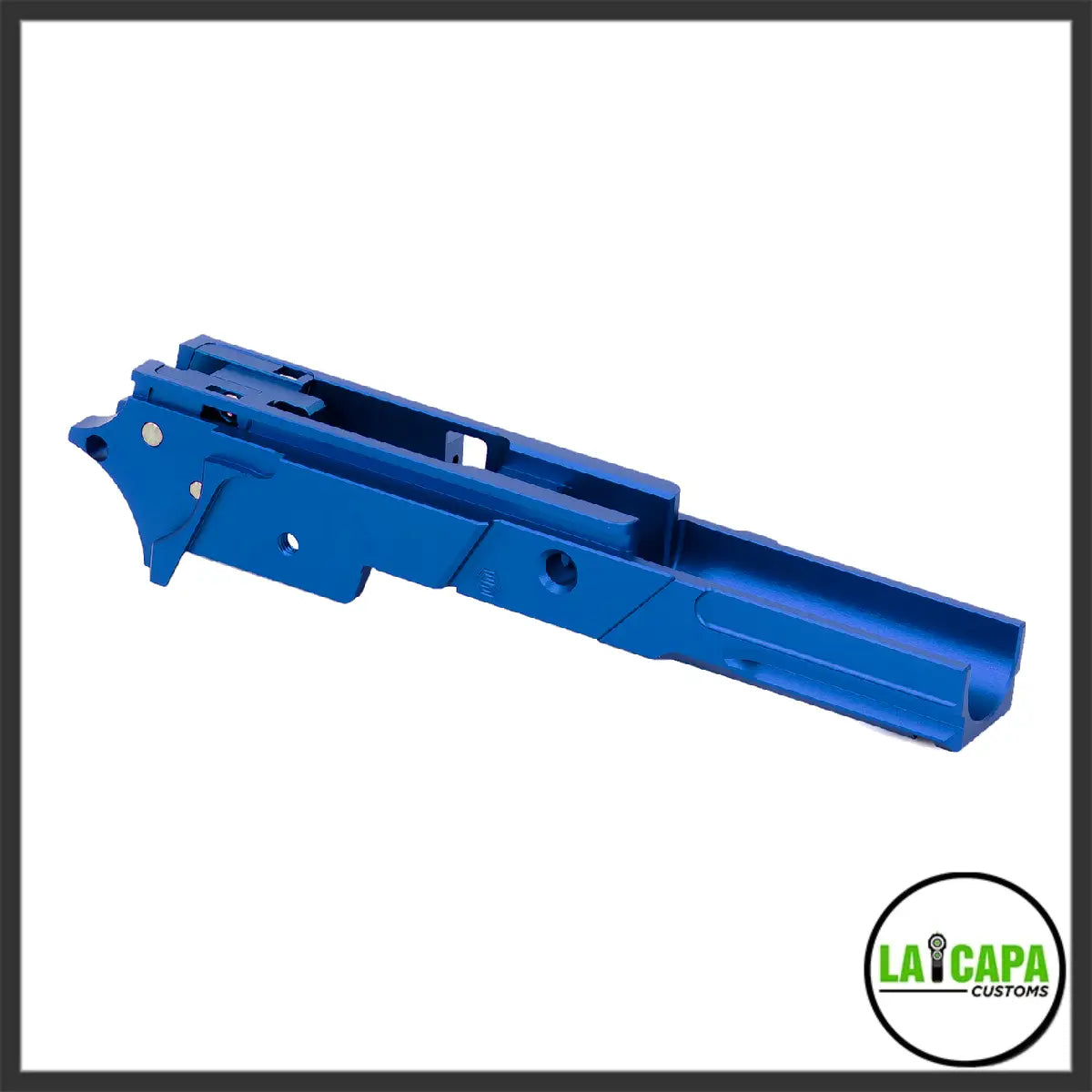 EDGE Custom _STRAT_ 3.9 inch Alum Frame - Blue