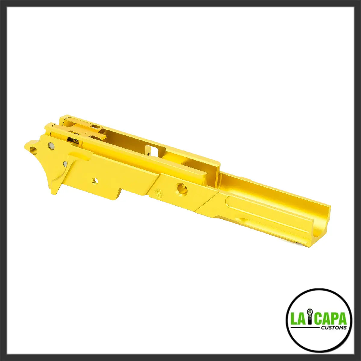 EDGE Custom _STRAT_ 3.9 inch Alum Frame - Gold