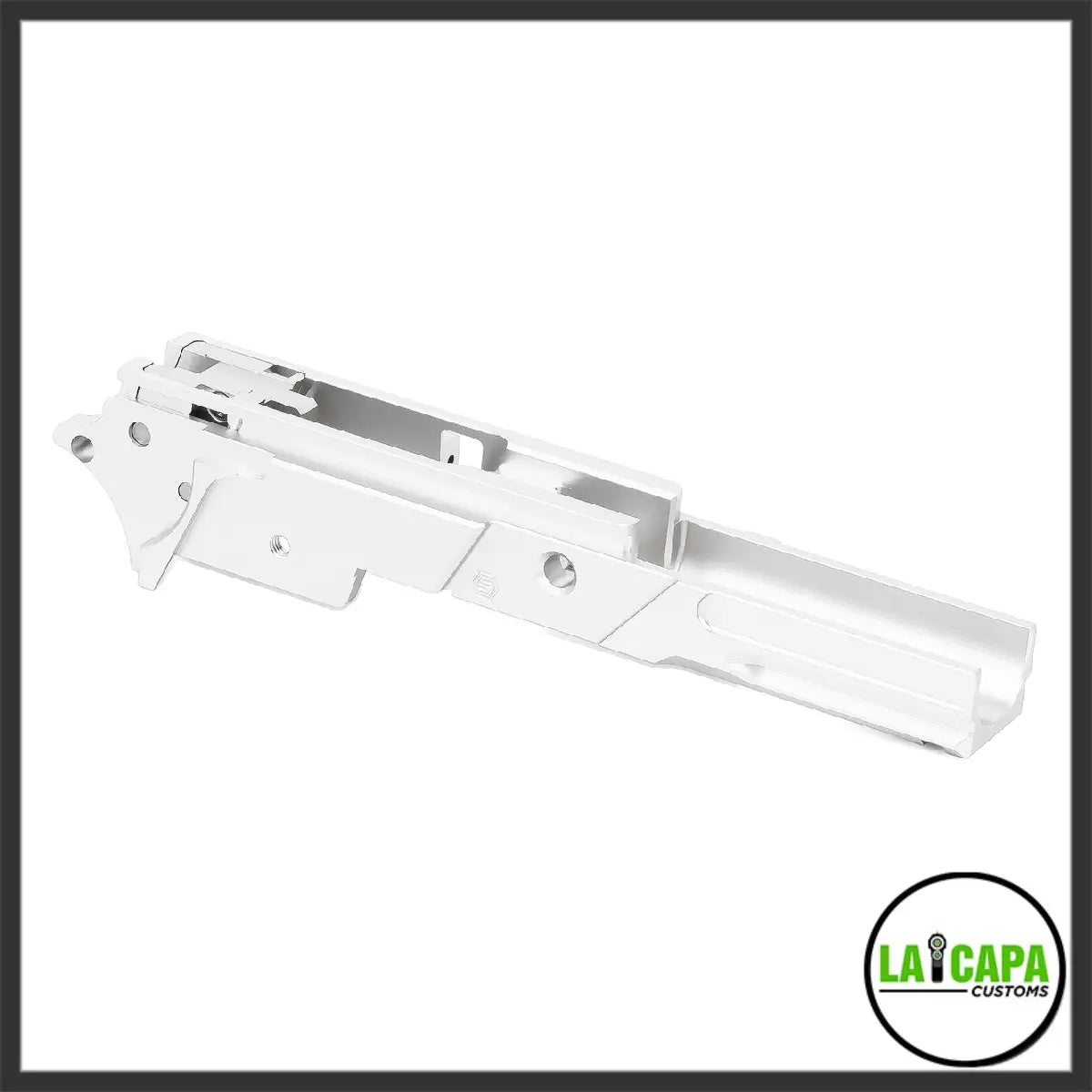 EDGE Custom _STRAT_ 3.9 inch Alum Frame - Silver