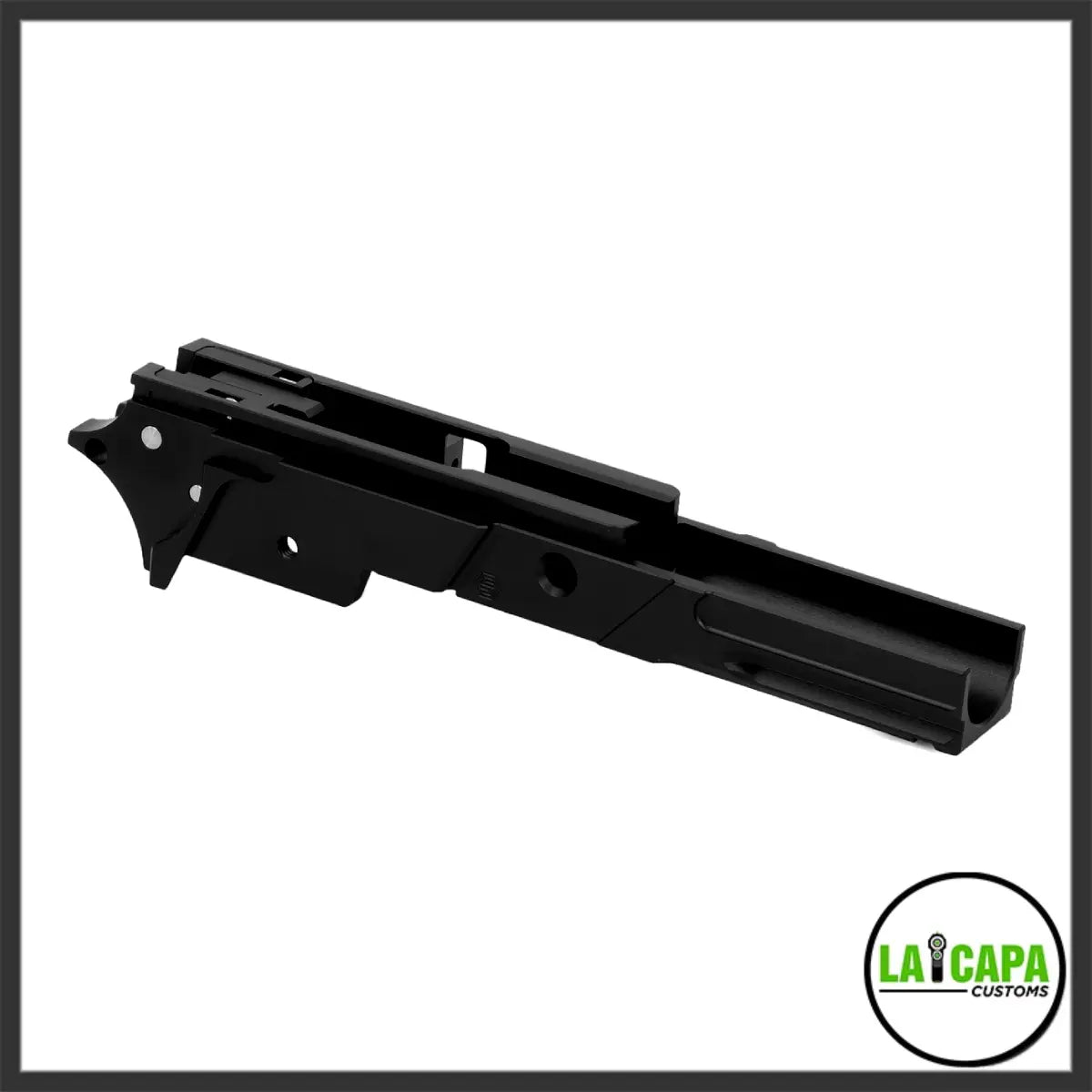 EDGE Custom _STRAT_ 3.9 inch Alum Frame - black