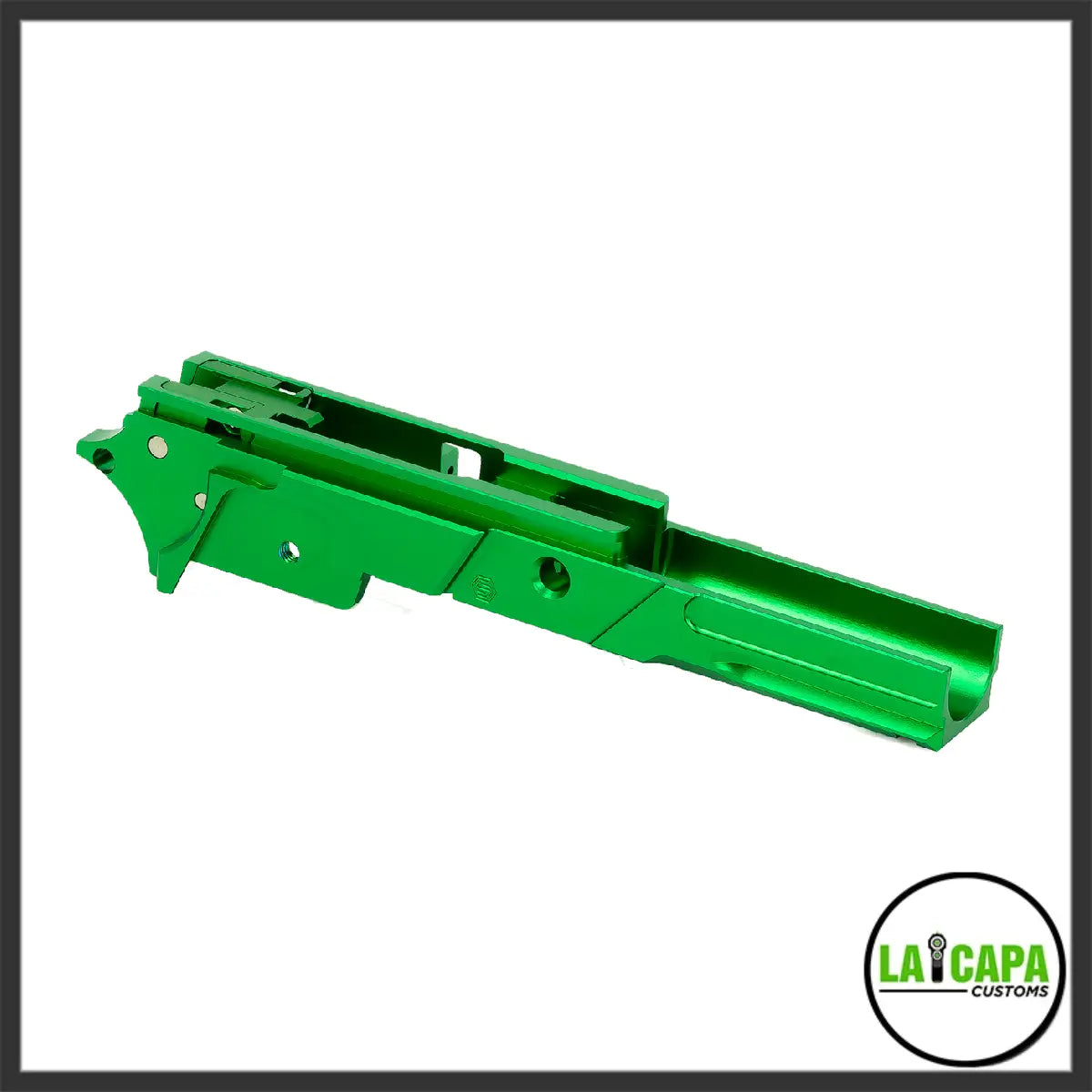 EDGE Custom _STRAT_ 3.9 inch Alum Frame - green