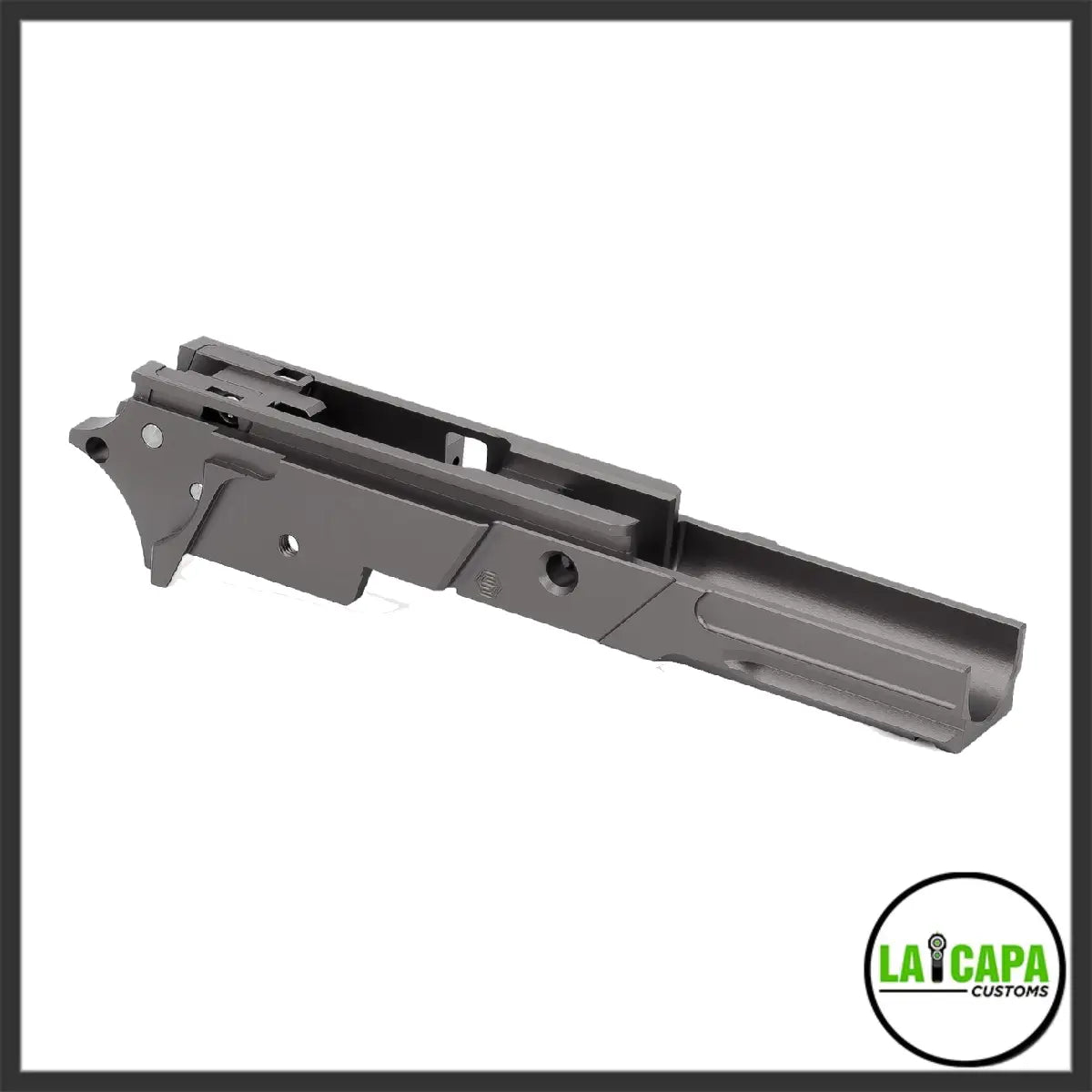 EDGE Custom _STRAT_ 3.9 inch Alum Frame - grey