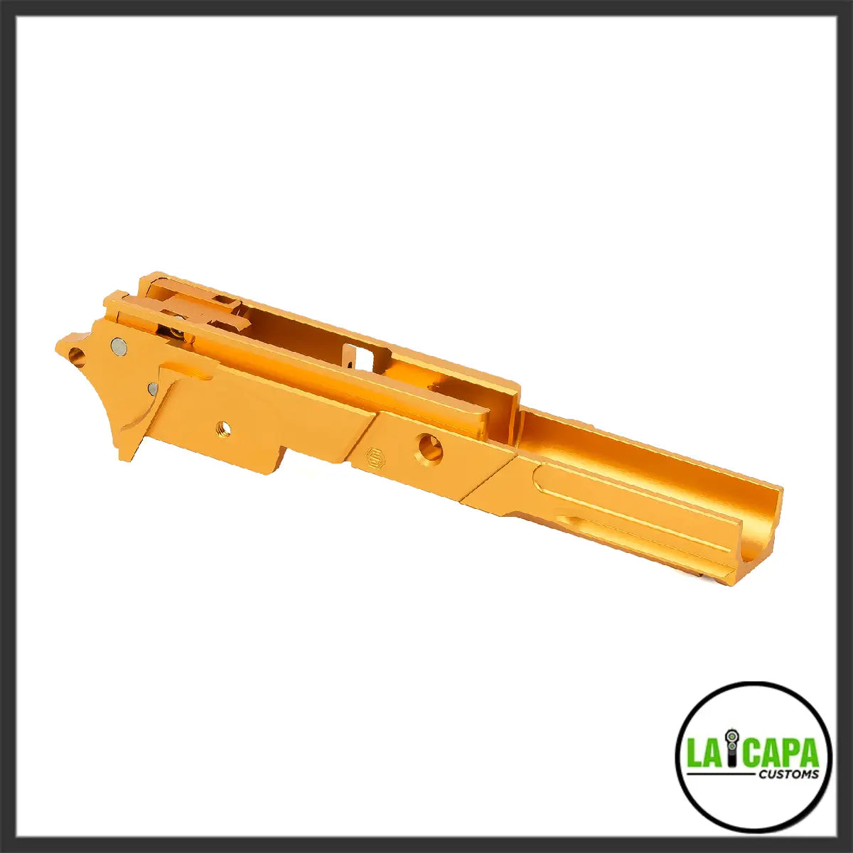 EDGE Custom _STRAT_ 3.9 inch Alum Frame - orange