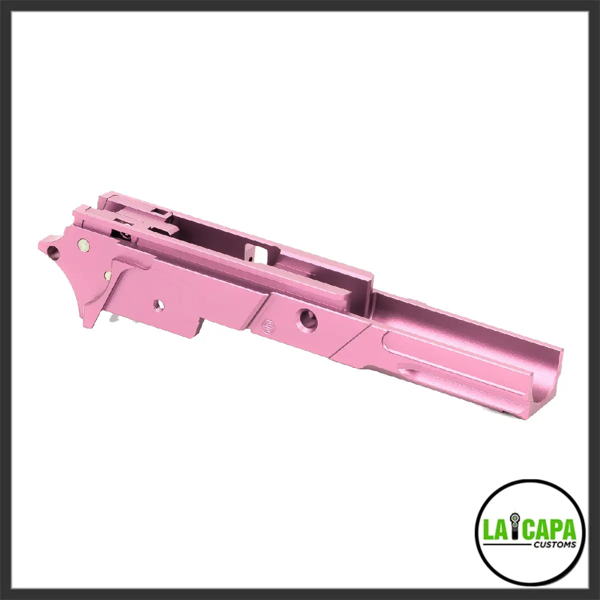 EDGE Custom _STRAT_ 3.9 inch Alum Frame - pink