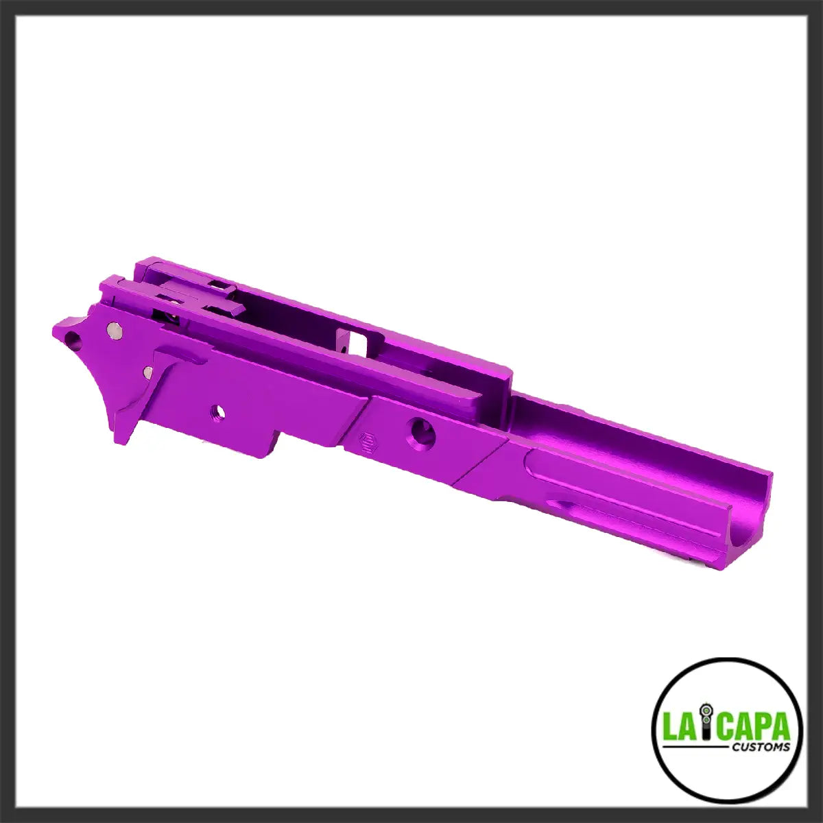EDGE Custom _STRAT_ 3.9 inch Alum Frame - purple